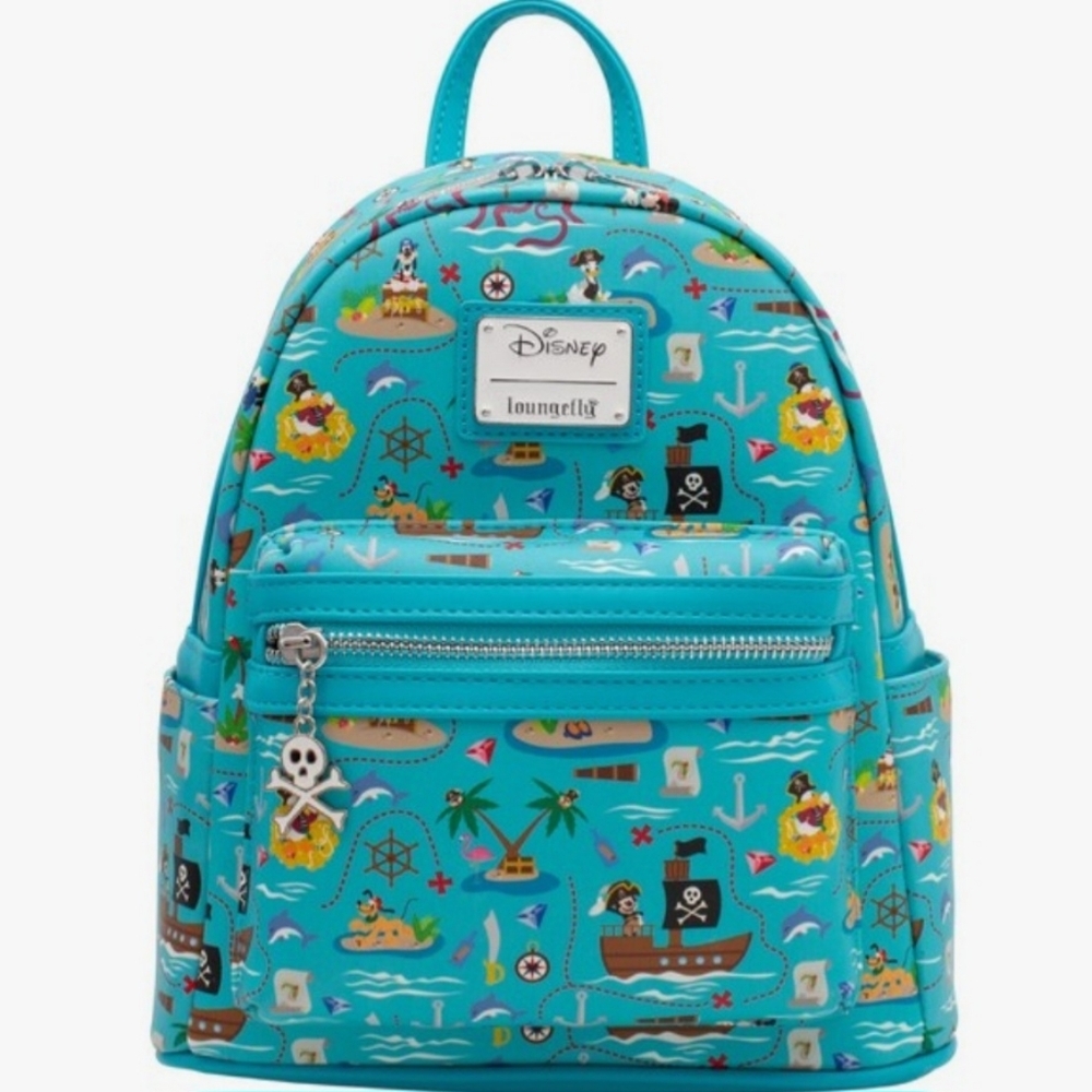 Loungefly Disney Sensational 6 Pirates Mini Backpack Mickey & Friends